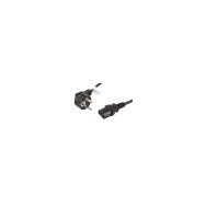 lanberg ca-c13c-11cc-0030-bk cable de transmisión negro 3 m c13 acoplador cee7/7