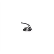 gembird pc-186 cable de alimentación cee7/4 a c14 acoplador negro