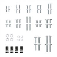 kit montaje universal tooq para pantallas 68 piezas