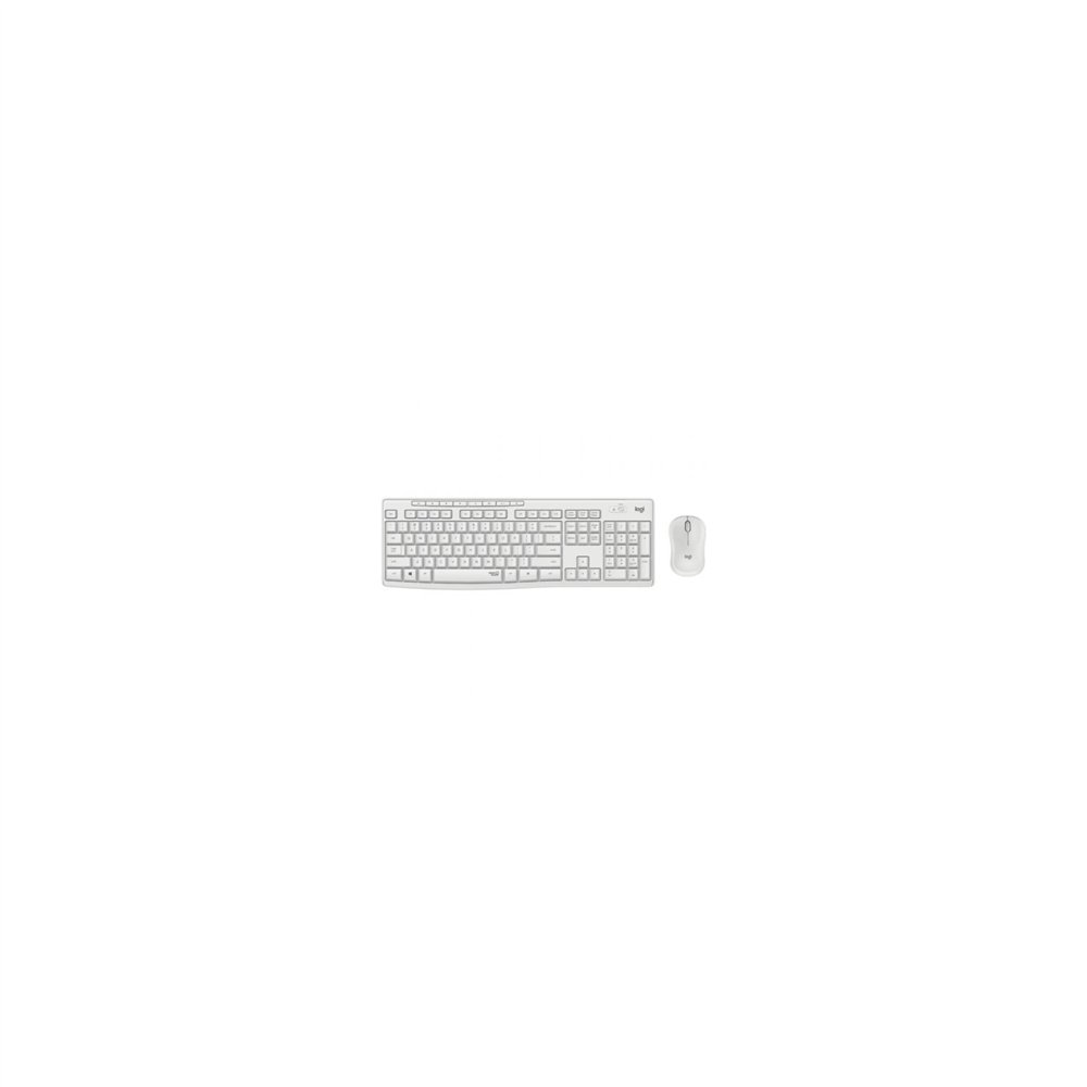 logitech silent touch teclado y raton inalambrico 2.4ghz nano receptor usb alcance 10m blanco 920-009822