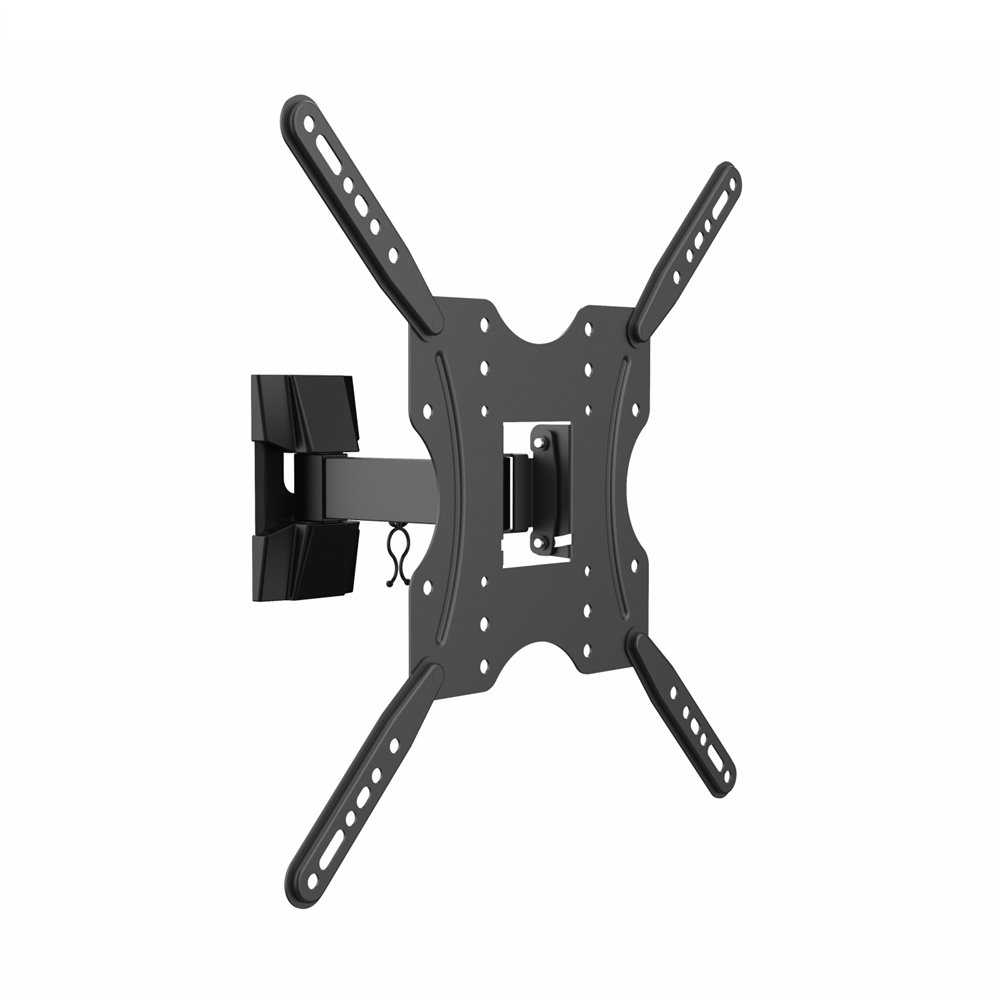 soporte de pared inclinable aisens para tv de 32p a 55p negro