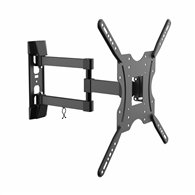 soporte de pared inclinable aisens para tv de 32p a 55p negro