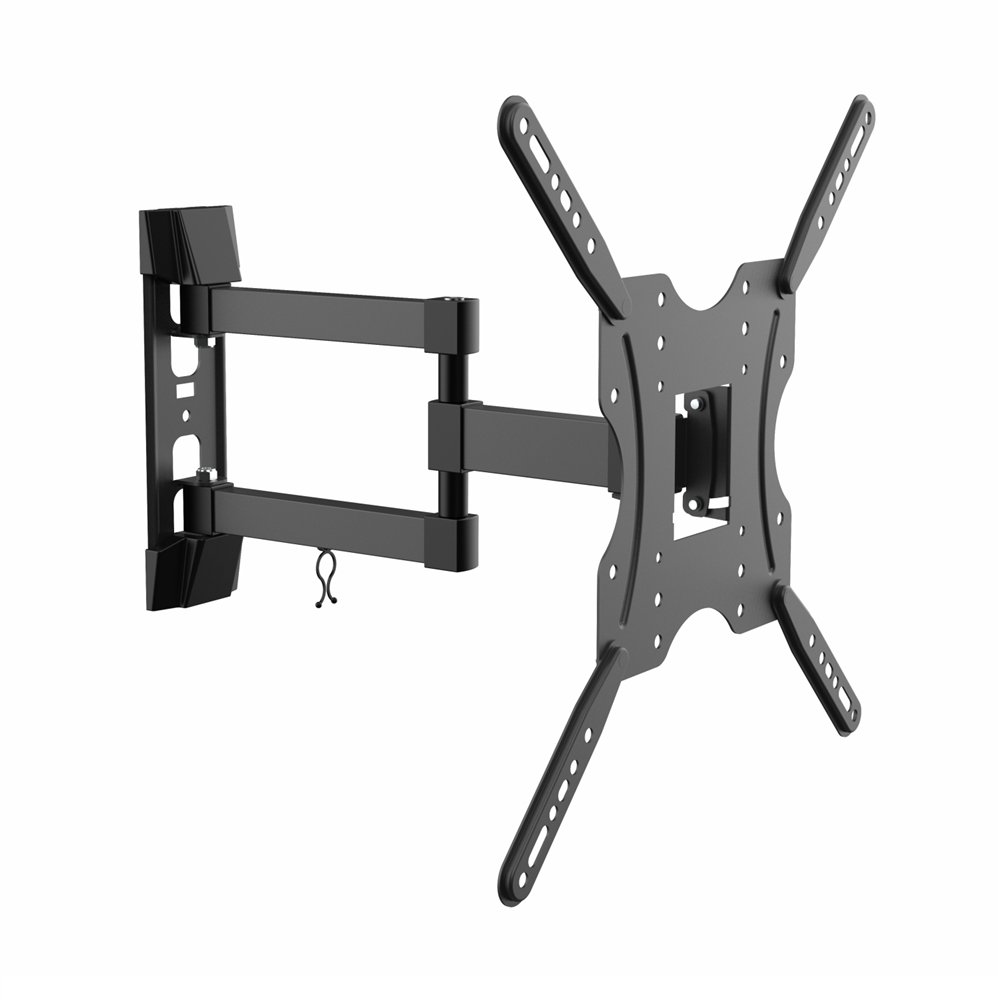 soporte de pared inclinable aisens para tv de 32p a 55p negro