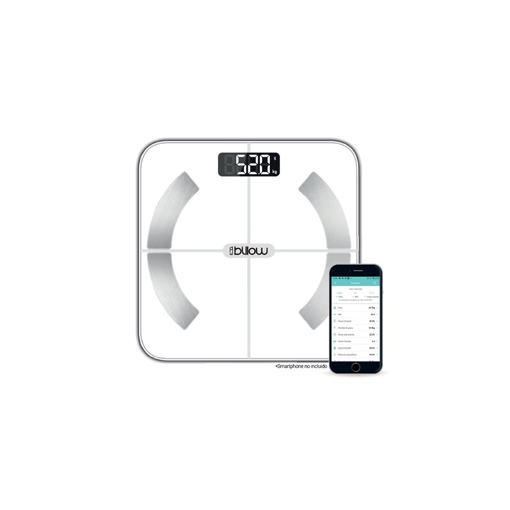 billow xfit bascula inteligente bluetooth 4.0