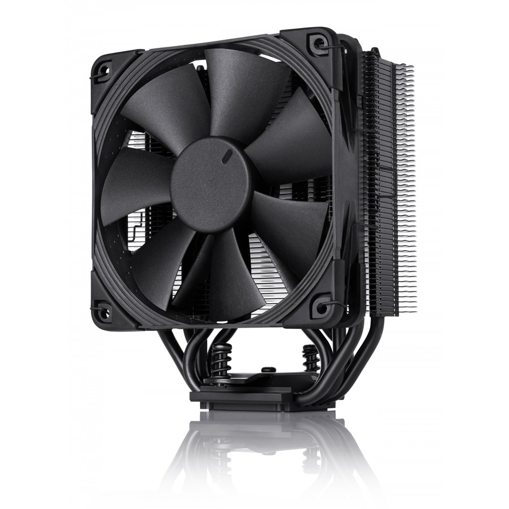 noctua procesador enfriador 12 cm negro