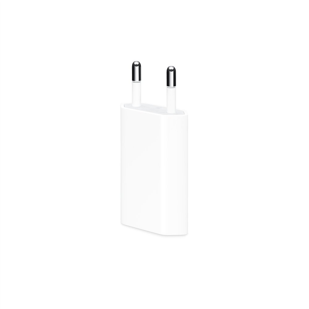 adaptador e inversor de corriente apple interior 5w blanco mgn13zm/a