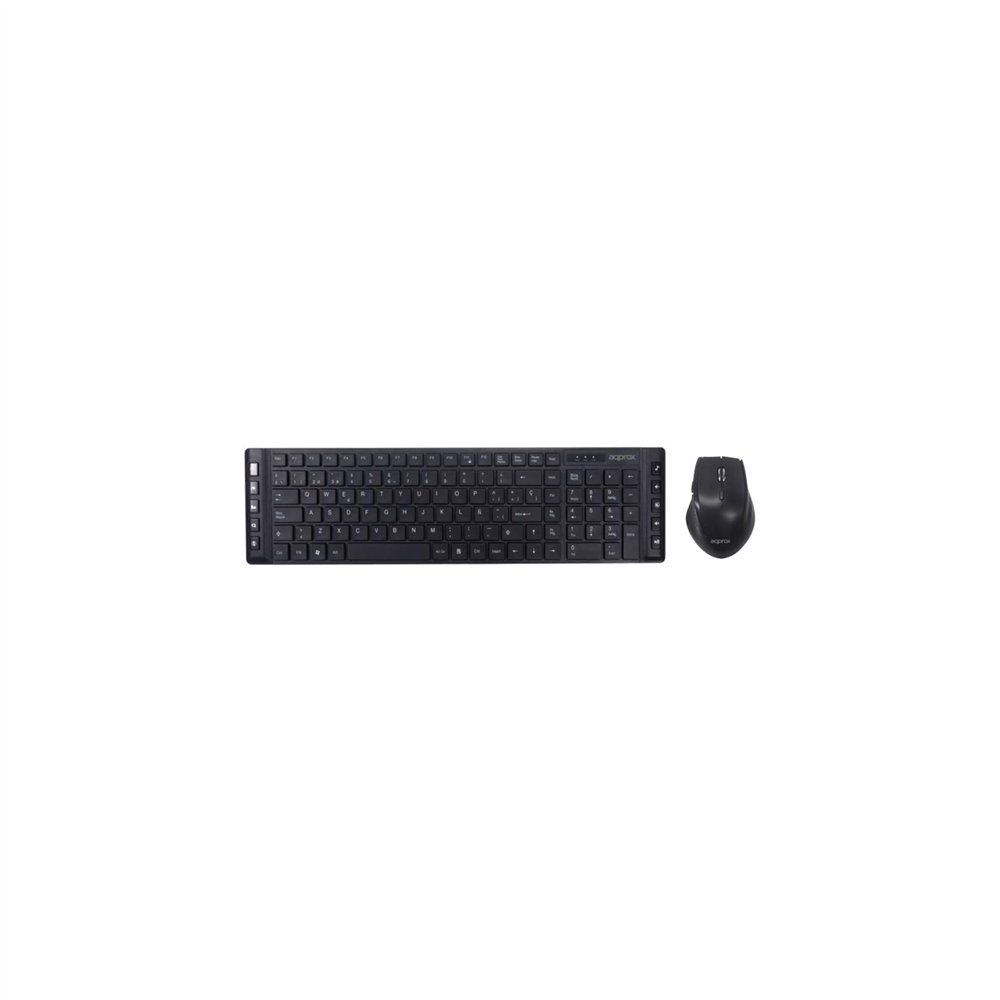 approx mk430 kit teclado y ratón 2.4ghz wireless appmx430