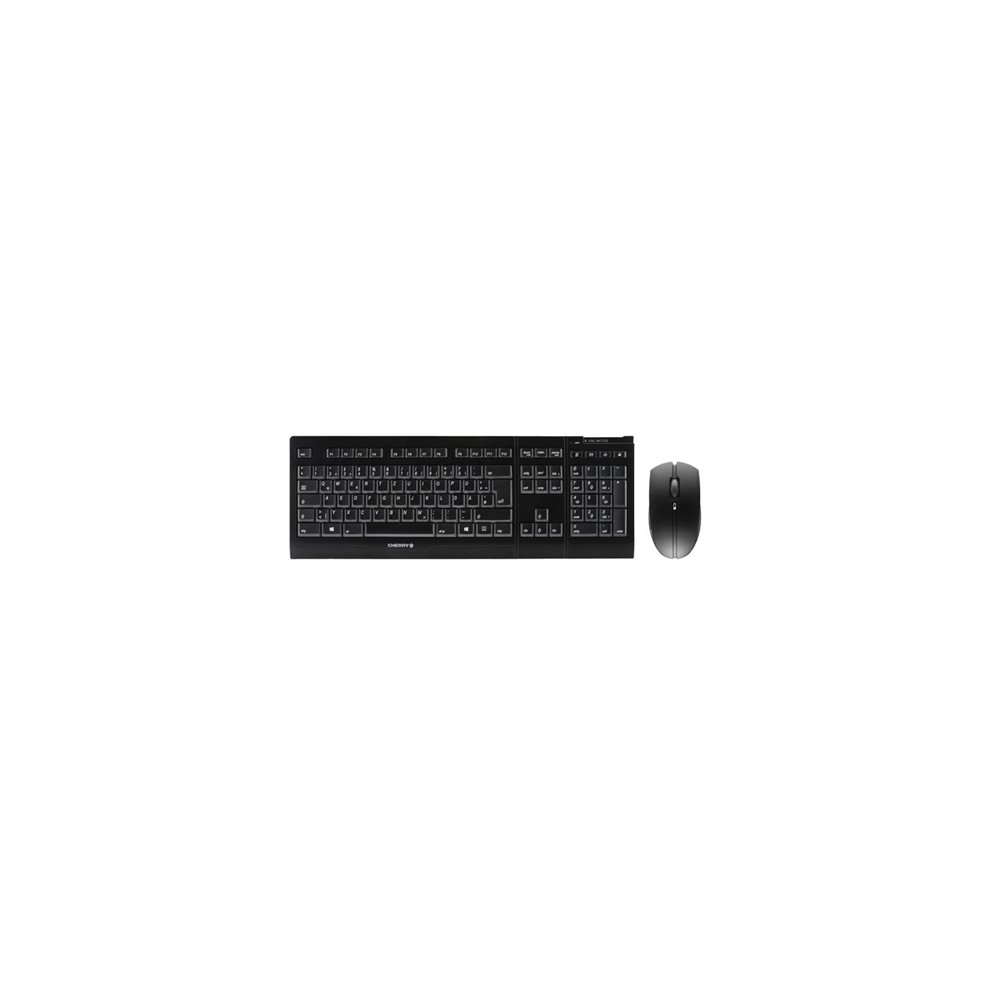 cherry b.unlimited 3.0 teclado rf inalámbrico alemán negro