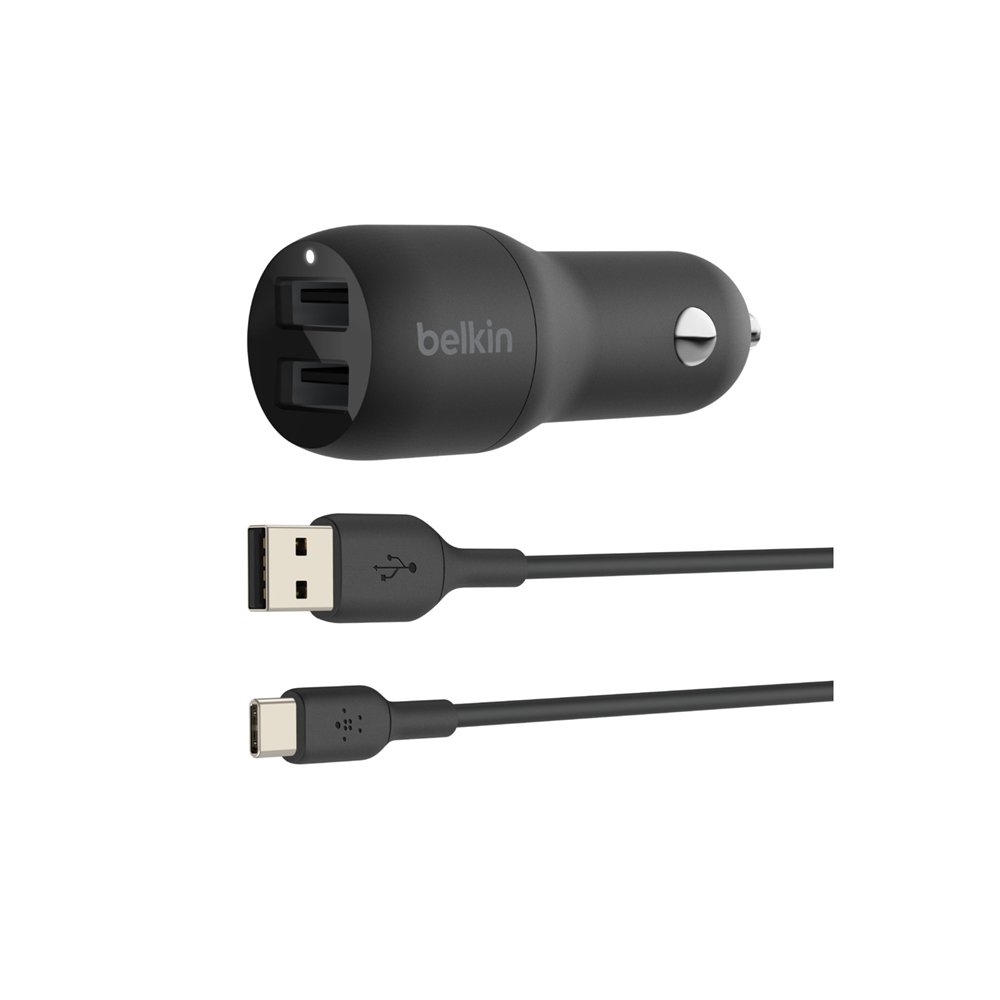 belkin boost charge auto usb 2.0 negro