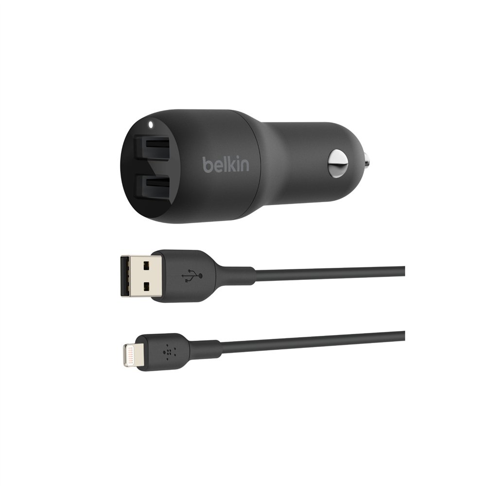 belkin boost charge auto usb 2.0 negro