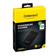 intenso xs20000 baterí­a externa polí­mero de litio 20000 mah negro