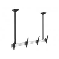 equip soporte techo para tv 45p - 55p negro, plata