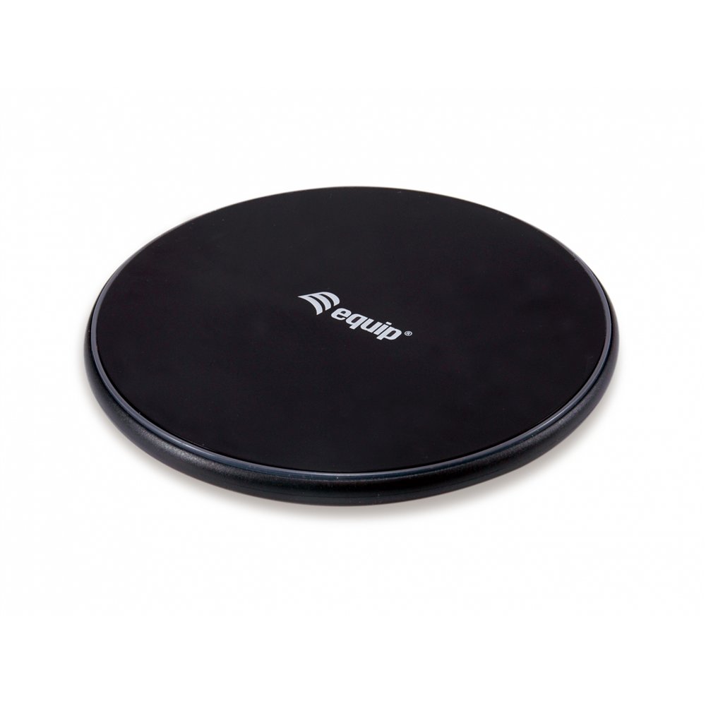 equip 245501 cargador inalambrico universal negro