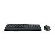 logitech mk850 teclado y raton rf inalambrico bluetooth qwertz aleman negro