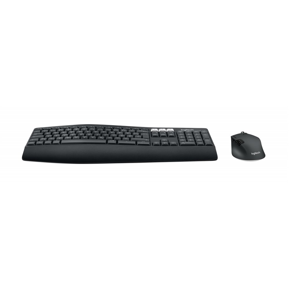 logitech mk850 teclado y raton rf inalambrico bluetooth qwertz aleman negro