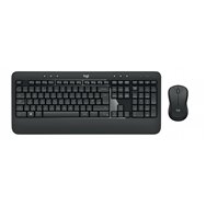 logitech mk540 advanced teclado rf inalámbrico qwertz alemán negro, blanco