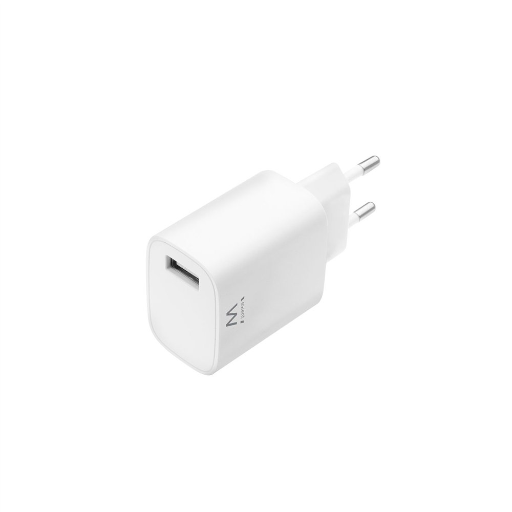 ewent cargador pared usb 2.0 12w blanco