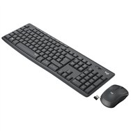 logitech mk295 silent wireless combo teclado rf inalámbrico qwerty internacional de ee.uu. negro