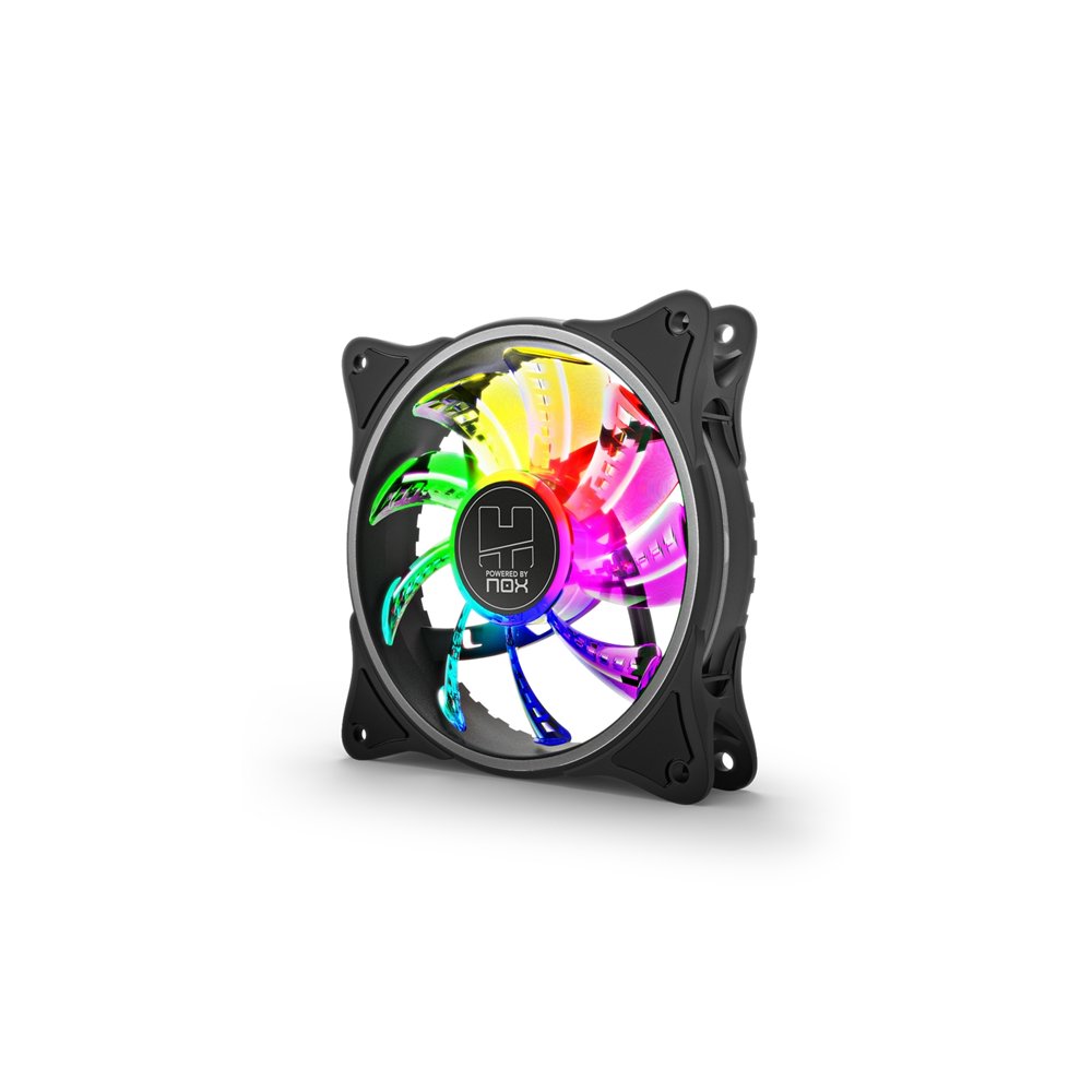 nox a-fan vnetilador caja enfriador 12cm negro