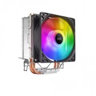 mars gaming ventilador disipador cpu rgb 9cm 130w tdp negro
