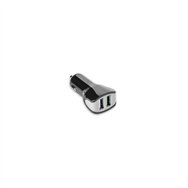 celly cc2usbturbobk cargador coche usb 2.0 negro gris