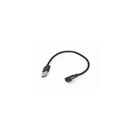gembird cc-usb2-amlml-0.2m cable usb 0,2 m usb 2.0 usb a micro-usb b/lightning negro
