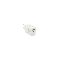 iggual cargador pared doble usb qc3.0 + tipo c pd 20w blanco