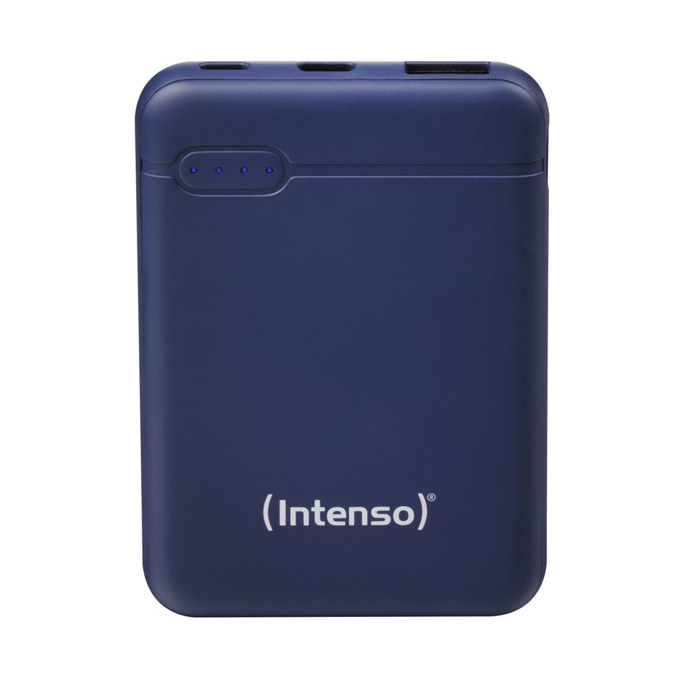 intenso xs5000 baterí­a externa polí­mero de litio 5000 mah azul