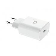 conceptronic althea07w cargador pared usb tipo-c smartphone universal blanco