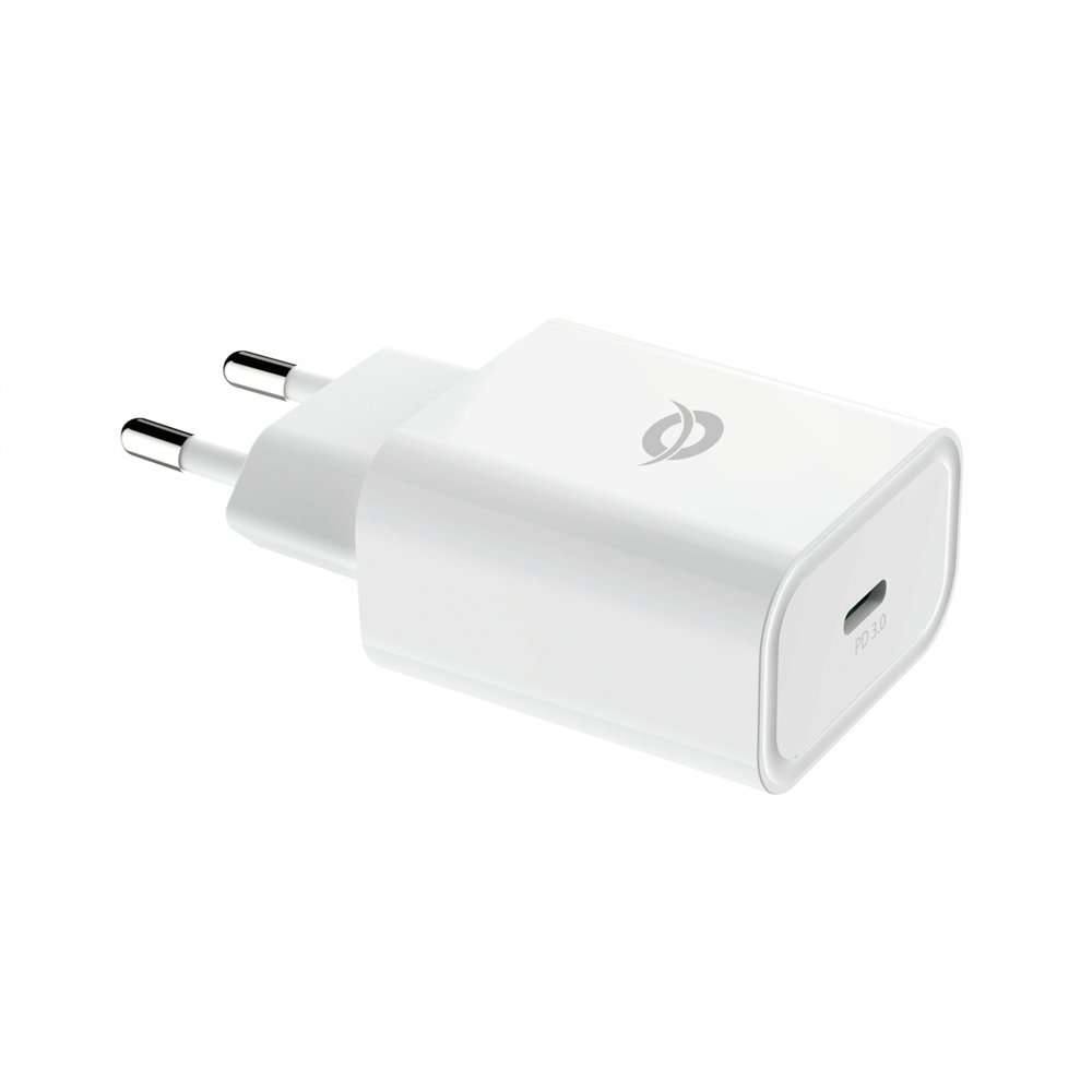 conceptronic althea07w cargador pared usb tipo-c smartphone universal blanco