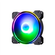 hiditec n9-argb ventilador caja 12cm led negro