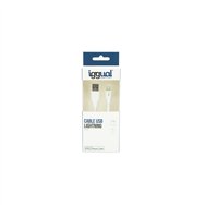iggual cable de conector lightning/usb a 1 m blanco