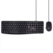 ewent teclado usb qwerty español+ raton ambidextro optico negro