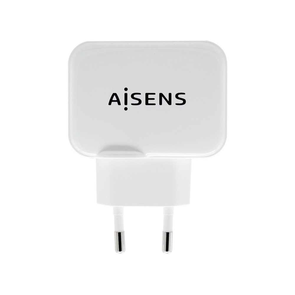 aisens cargador pared universal 2x usb 2.0 blanco