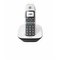 motorola cd5001 teléfono dect identificador de llamadas gris