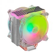 mars gaming mcpu66 disipador cpu triple argb tdp 220w 2 ventiladores 12cm