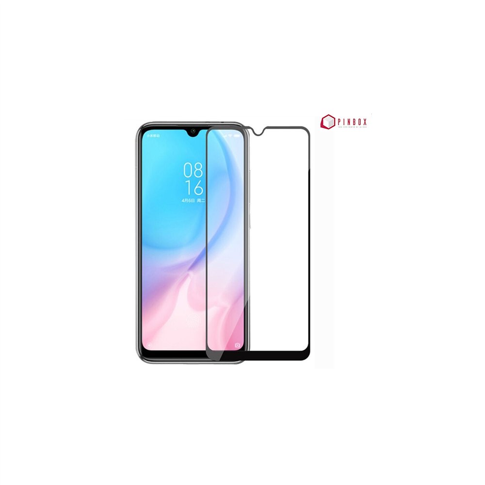 pinbox xiaomi redmi note 8 protector de pantalla completa vidrio templado