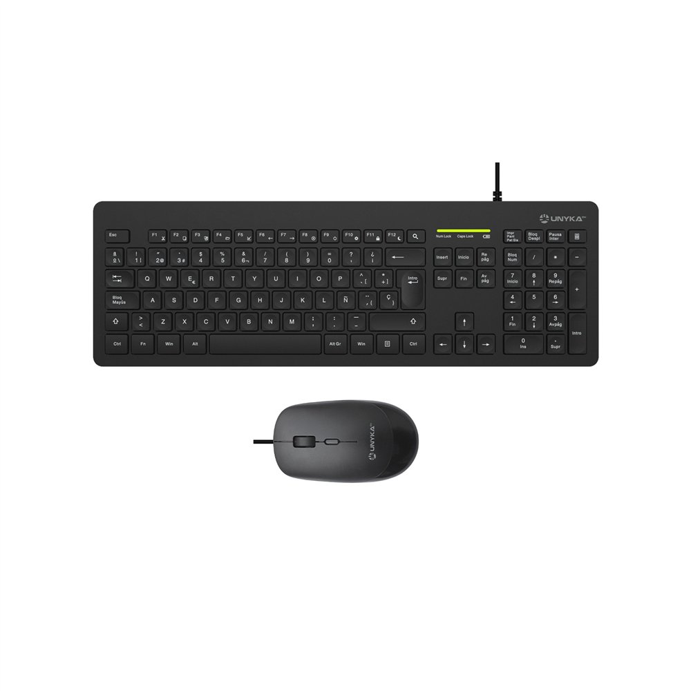 unykach kit teclado + ratón combo pro mk211 slim