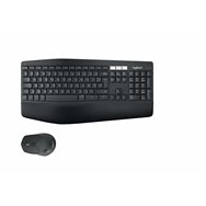 logitech mk850 performance wireless keyboard and mouse combo teclado usb azerty francés negro