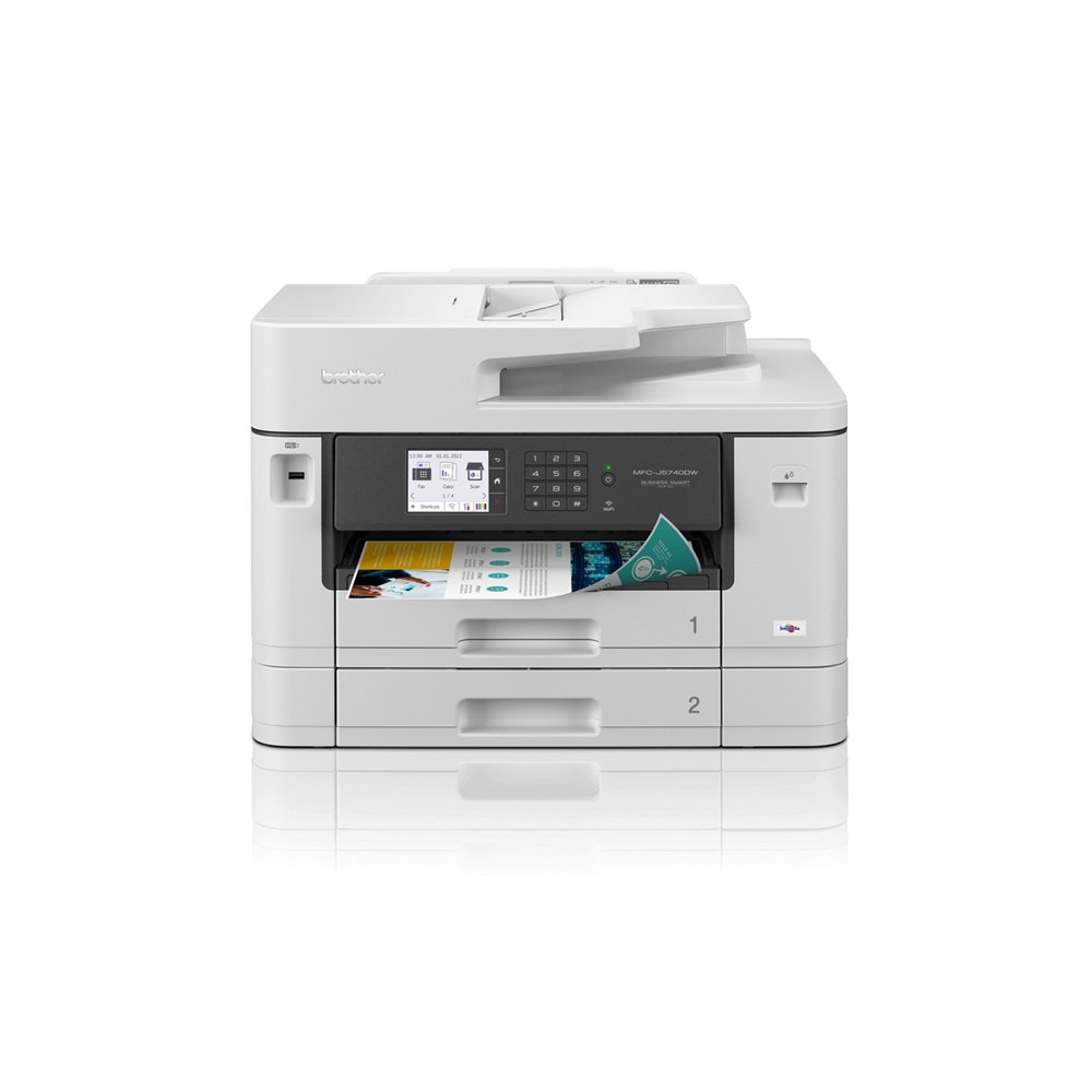 brother mfc-j5740dw multifuncional inyección de tinta a3 1200 x 4800 dpi wifi