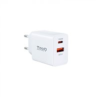 tooq tqwc-2sc04wt cargador de dispositivo móvil blanco interior