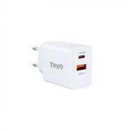 tooq tqwc-2sc04wt cargador de dispositivo móvil blanco interior
