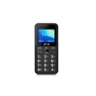 spc fortune 2 pocket edition 4,5 cm (1.77") 75 g negro teléfono para personas mayores