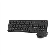 subblim teclado ergonómico y ratón combo business slim silencioso inalámbrico 2.4g