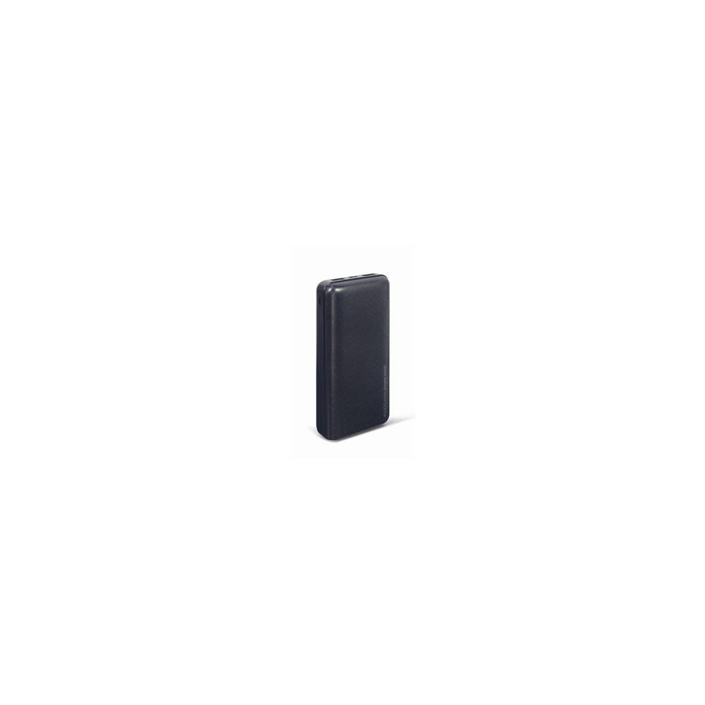 gembird pb20-02 baterí­a externa polí­mero de litio 20000 mah negro