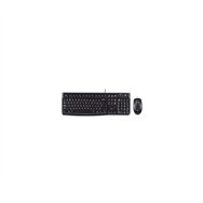 logitech desktop mk120 teclado ratón incluido usb qwerty italiano negro