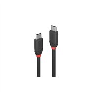 lindy 36905 cable usb 0,5 m usb 3.2 gen 1 (3.1 gen 1) usb c negro
