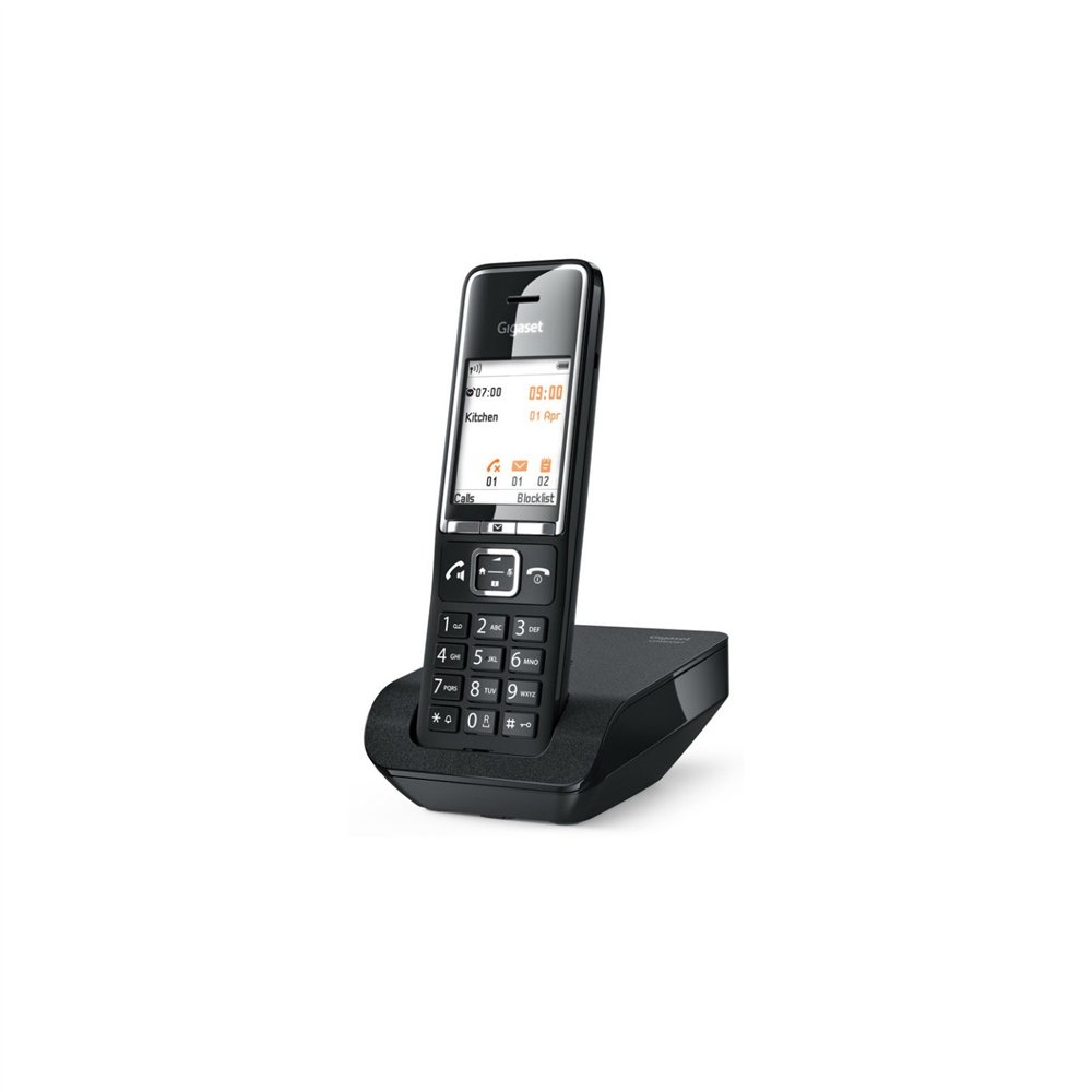 gigaset comfort 550 iberia teléfono inalámbrico dect negro