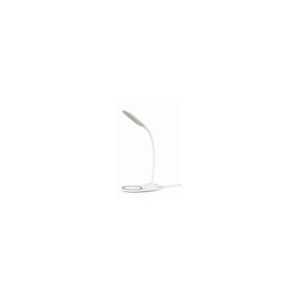 gembird ta-wpc10-led-01-w cargador de dispositivo móvil blanco interior