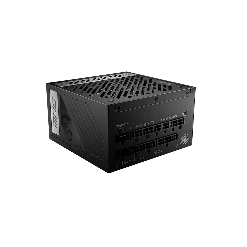 msi mpg a1000g pcie5 unidad de fuente de alimentación 1000 w 20+4 pin atx atx negro